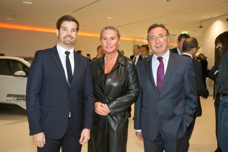 IV-Geschäftsführer Matthias Burtscher (l.) mit VN-Chefredakteurin Verena Daum-Kuzmanovic und WKV-Direktor Helmut Steurer.