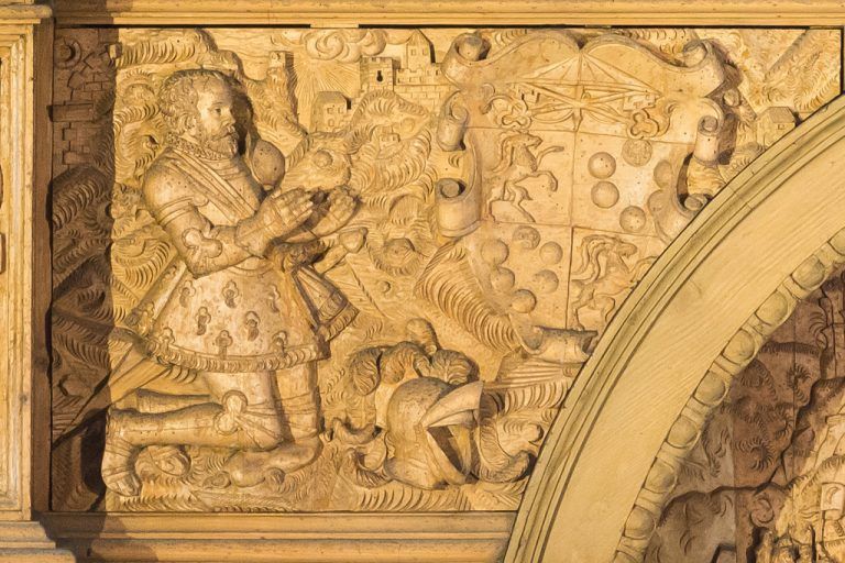 Jakob Hannibal I.Söldnerführer, kämpfte in den Heeren von Karl V. und Philipp II.; von seinem Onkel Papst Pius IV. zum Führer der vatikanischen Truppen bestellt; dann päpstlicher Legat in Spanien. Residierte ab 1567 in Altems, wo er eine bedeutende Kunstsammlung anlegte.