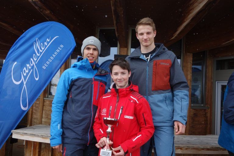 Jonas Carbonare, Clemens Siegl und Daniel Bertschler (v. l.) von der HTL Rankweil waren nicht zu bezwingen.Halder/6