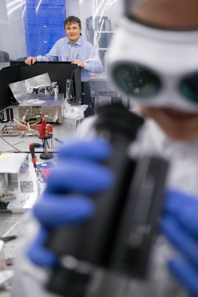 Forschung bei Spectra Physics in Rankweil. Foto: VN/Hartinger