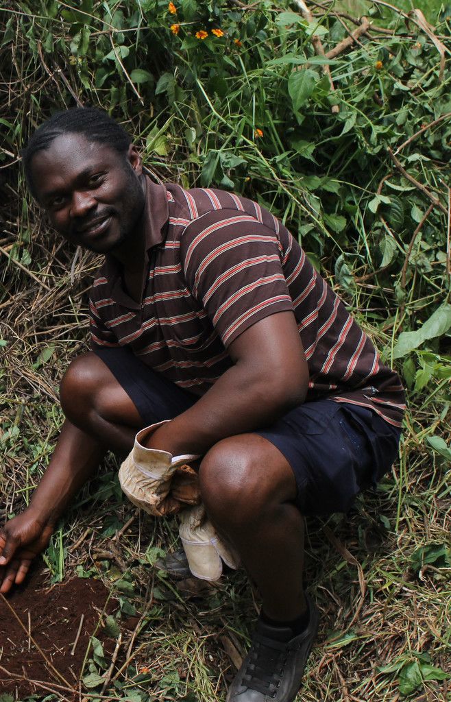 Jullius Cho befindet sich derzeit in Kamerun, um bei den letzten Planungsschritten der Schule dabei zu sein. Foto: Privat
