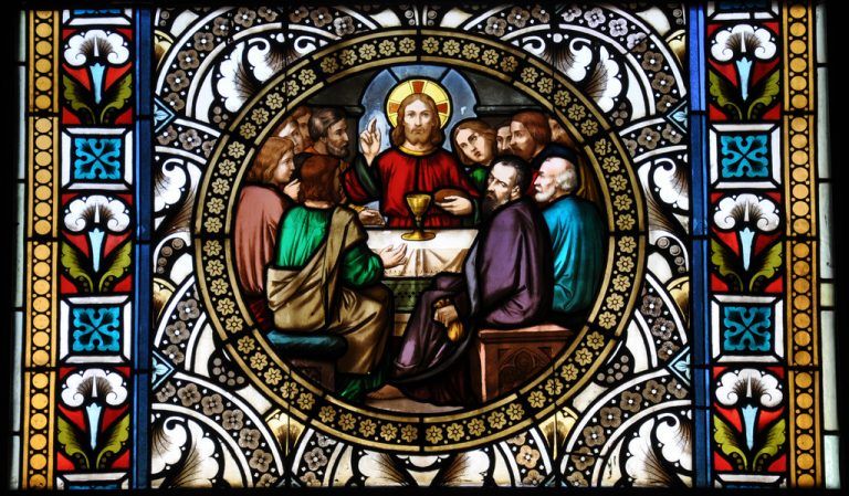 Kirchenfenster in der Mehrerauer Kapelle. Foto: praefcke