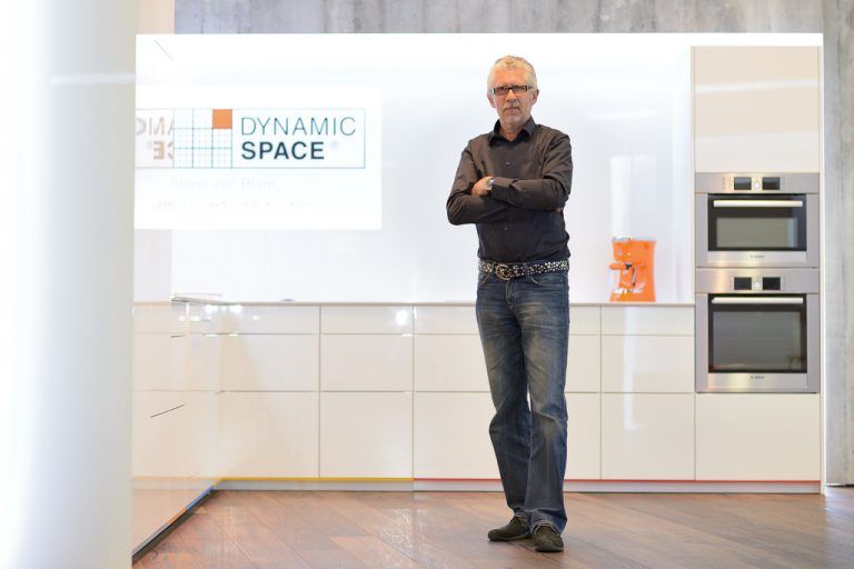 Klaus Brüstle, Fa. Blum: „Grundsätzlich orientieren sich unsere Produkte immer an den Bedürfnissen der Küchennutzer.“ Werksfoto