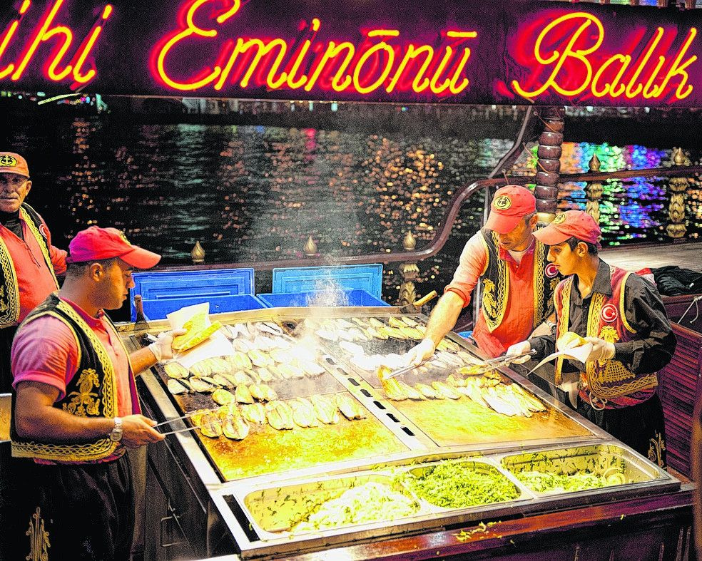 Fischbrote frisch zubereitet