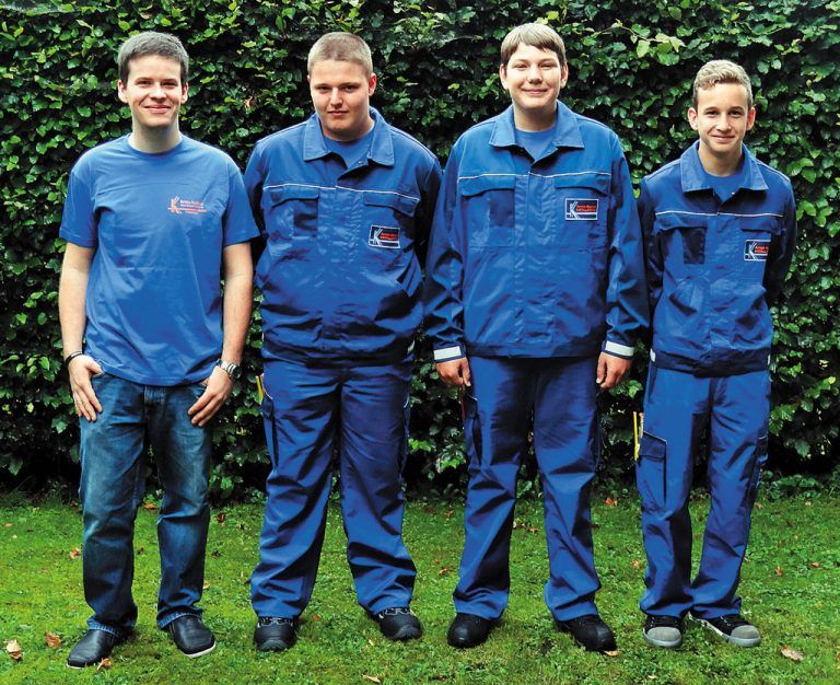 Lehrlinge bei Keckeis werden als qualifizierte Facharbeiter ausgebildet, die Zukunft im Beruf des Gebäude- und Installationstechnikers haben. Keckeis