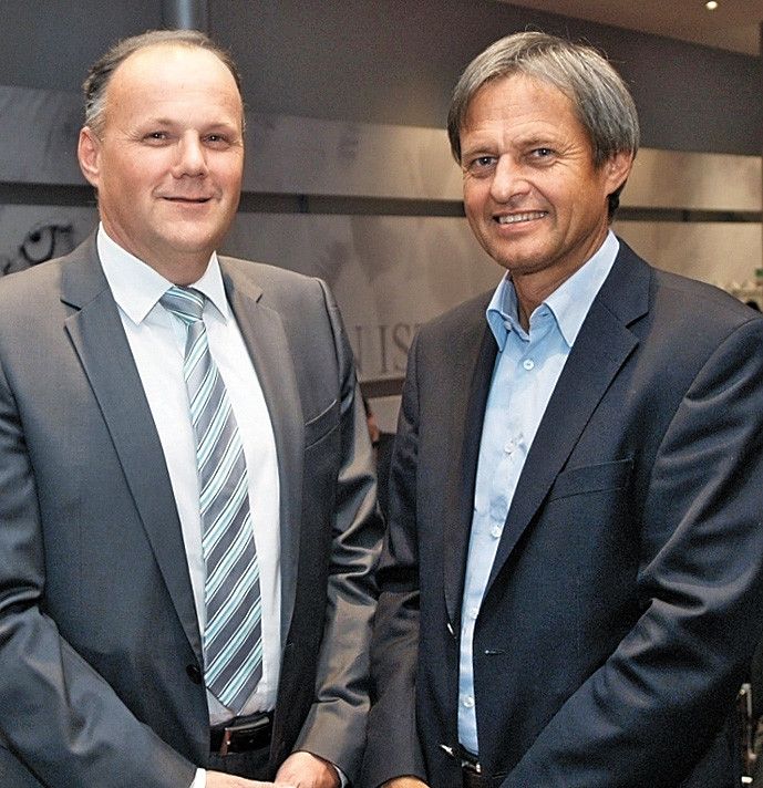 Manfred Filzmair (l.) und Andreas Wawrla .