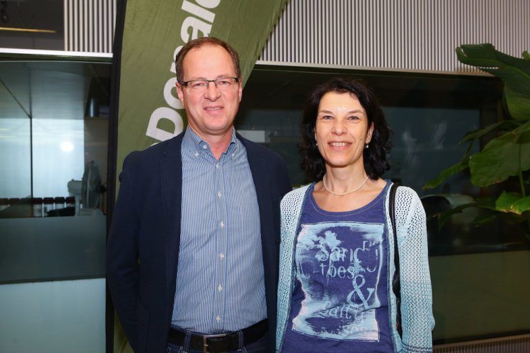 Margit und Manfred Kräutler, SMS Rüf.