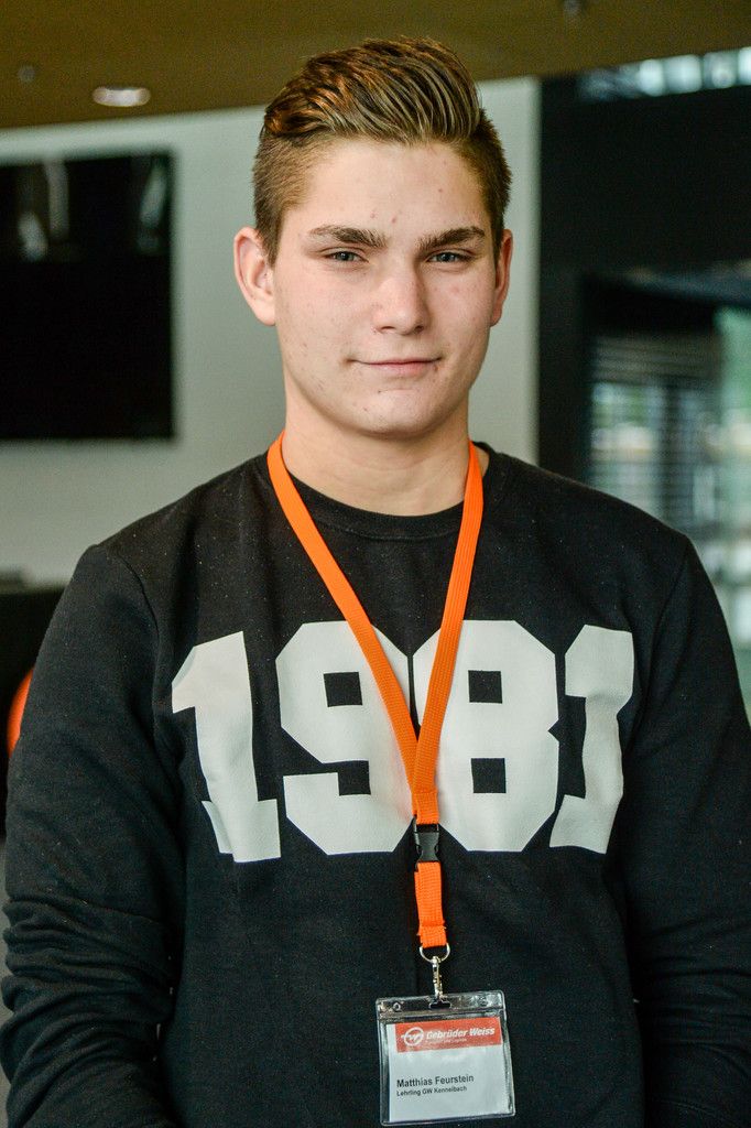 Matthias Feurstein, Informatiker Der erste Eindruck von meinem Ausbildungsbetrieb ist super, Gebrüder Weiss ist mir schon länger bekannt und ich habe nur Gutes gehört. Ich glaube, dass ich in dieser Firma viel lernen kann.
