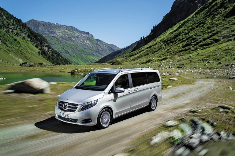 Mercedes V-Klasse: Großlimousine statt Kleinbus.