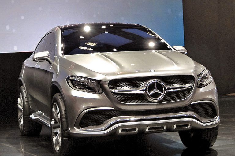 Mercedes zeigt in Peking die Studie „Concept Coupé SUV“. Foto: werk