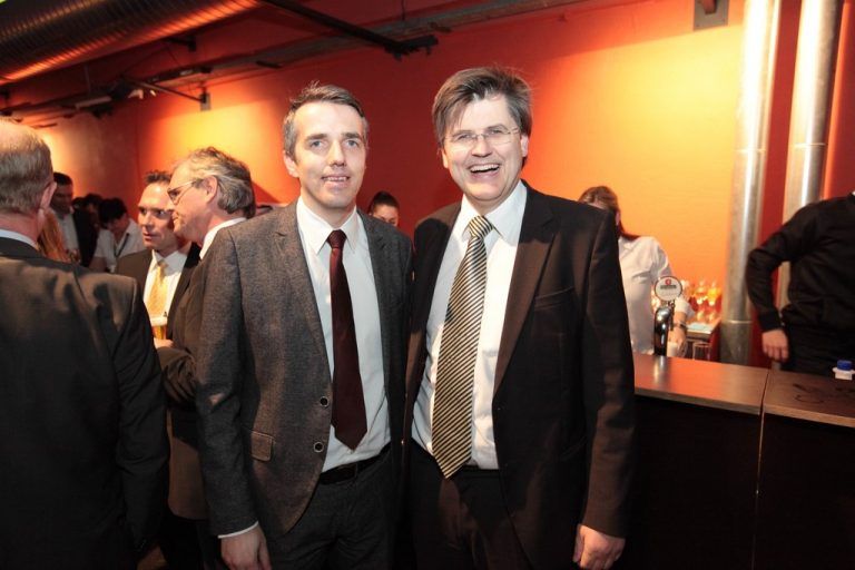 Messe-Direktor Daniel Mutschlechner (l.) und Handwerker-Obmann Bernhard Feigl.