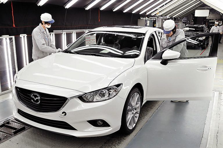 Millionen-Seller: Produktionsjubiläum für den Mazda6. Foto: werk