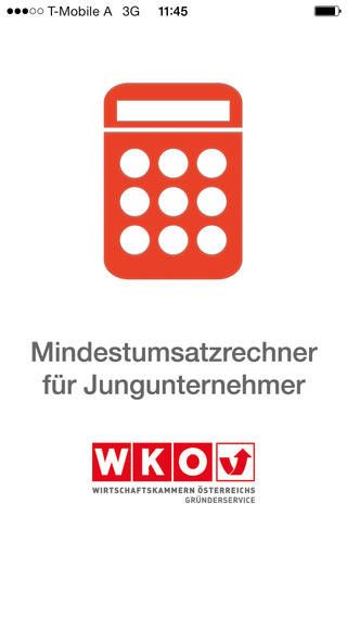 Mindestumsatzrechner: Diese App der Wirtschaftskammer ist vor allem für Jungunternehmer in der Phase nach der Firmengründung hilfreich. Hier kann man errechnen, welchen Umsatz man erzielen muss, um in die Gewinnzone zu gelangen.