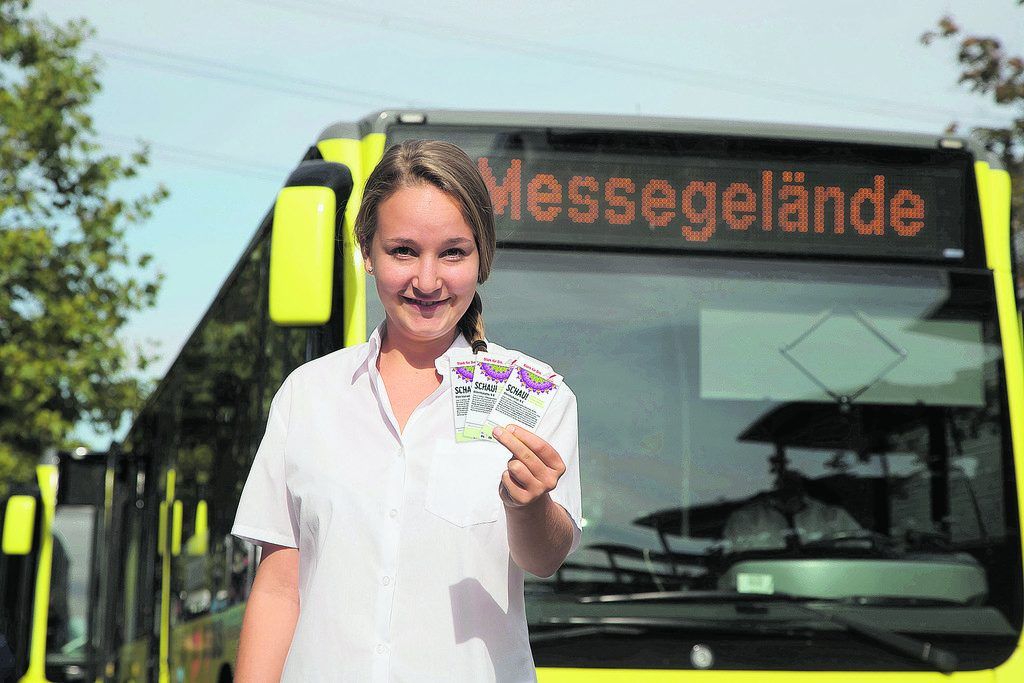 Mit öffentlichen Verkehrsmitteln gratis zur SCHAU! fahren