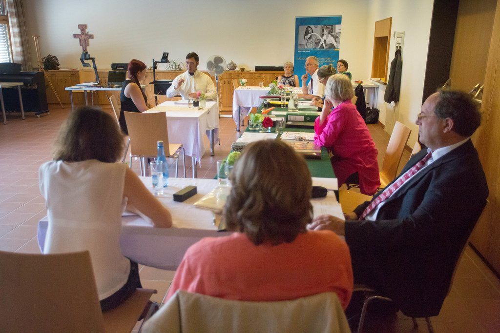 Die BAKIP-Schülerinnen der 5B bei der mündlichen Matura. Ein heißes Finale.