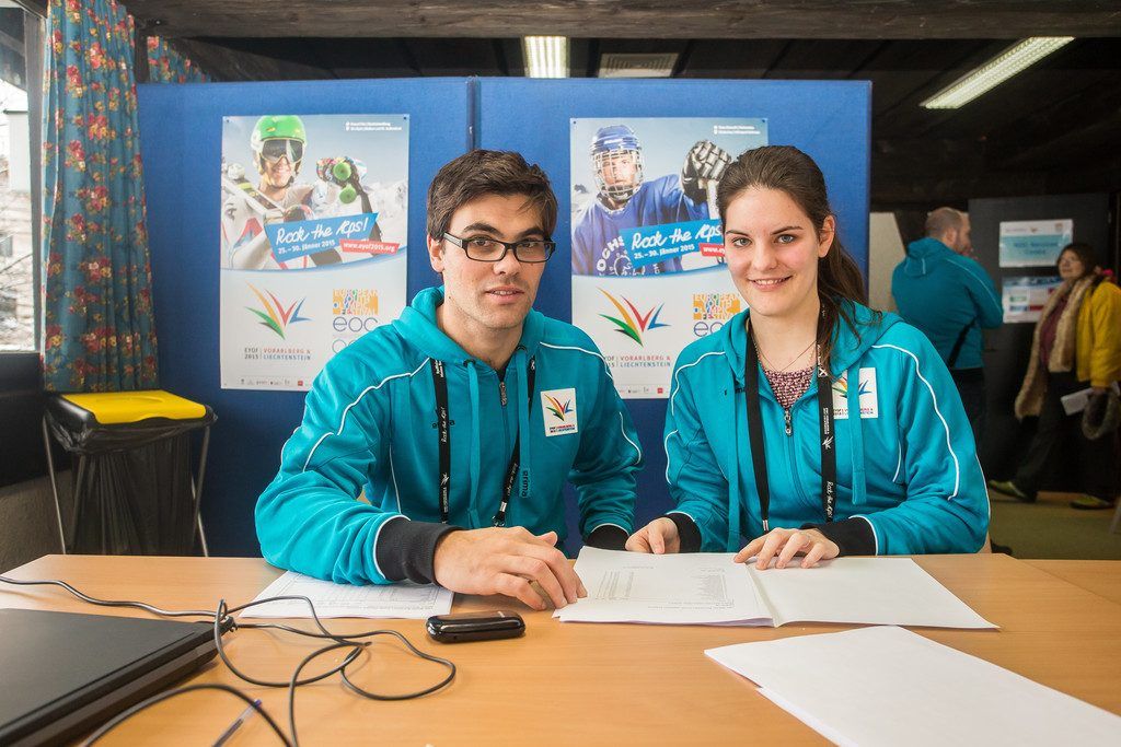 Die HAK-Schülerin betreut Aktive und Funktionäre des italienischen Olympiateams.