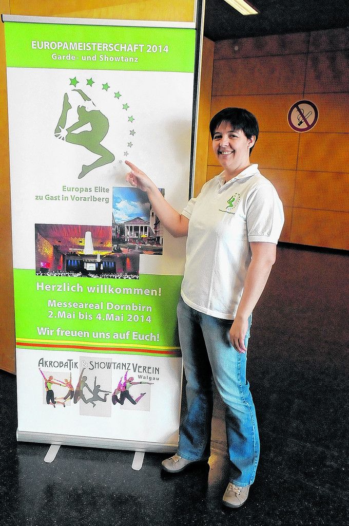 Nicole Tschabrun ist schon voller Vorfreude auf die Eurodance vom 2. bis 4. Mai in der Dornbirner Messehalle. Foto: akp