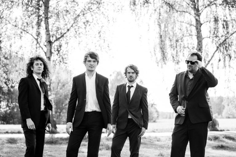 Niko, Sebastian, Sascha und Johannes - kurz: „Madsen“. Foto: Band  