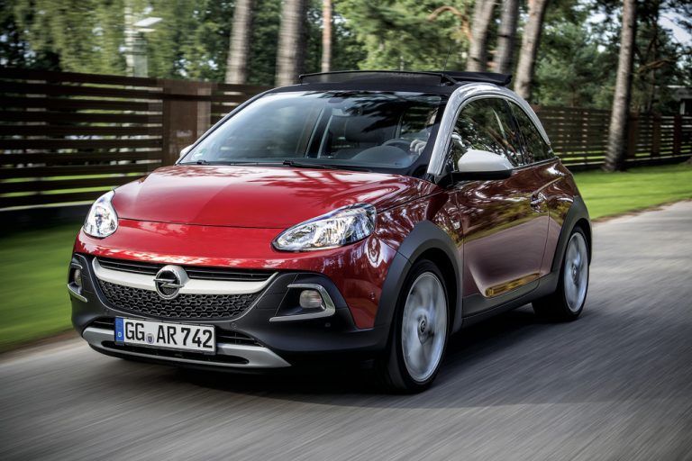 Opel Adam Rocks: Deutscher Mini-Crossover bewegt sich auf Eroberungskurs. Fotos: werk