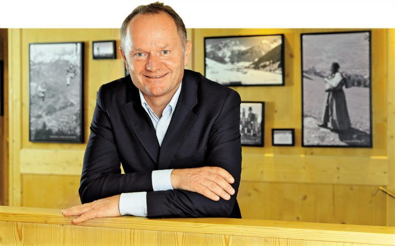 Peter Marko im Sporthotel Silvretta Montafon. Das größte 4-Sterne-Hotel im Montafon mit 172 Betten gehört ebenfalls zur Silvretta Montafon Bergbahnen AG. Fotos: VN/Hofmeister