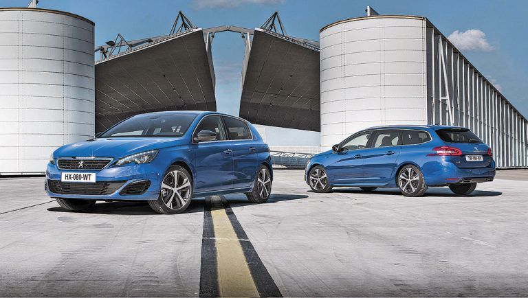 Peugeot schärft den 308 in der GT-Variante: Wahlweise gibt es ihn als 205-PS-Benziner oder 180 Diesel-PS. Foto: werk