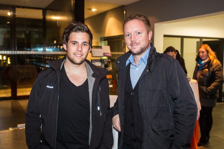 Philip Vukojevic, Sparkasse Bregenz (links) und Simon Hagspiel, Db. Sparkasse.