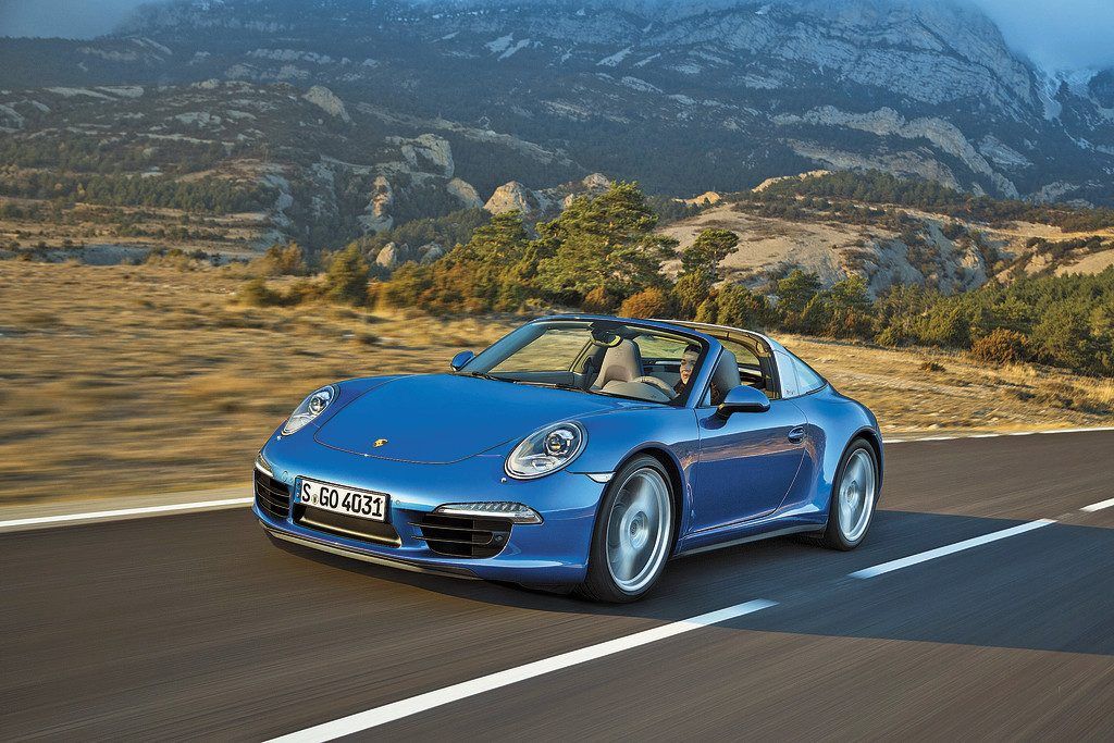 Targa-Dach im Retro-Look mit modernster Technik: Ein Klassiker kehrt zurück.