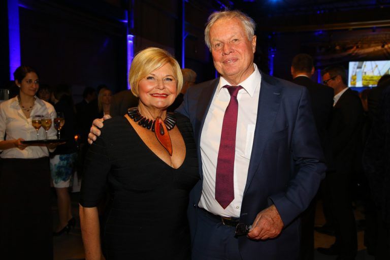 Renate Moser und Rolf Seewald (Intersky).