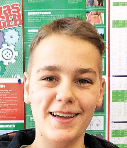 René Schmid14 Jahre, BregenzAm liebsten war ich bei der Jugendfeuerwehr, weil ich auch selbst bei der Jugendfeuerwehr Vorkloster aktiv bin. Auf der Messe durfte ich zum ersten Mal mit dem SRF-Kran fahren. Außerdem habe ich total viele Kollegen getroffen.