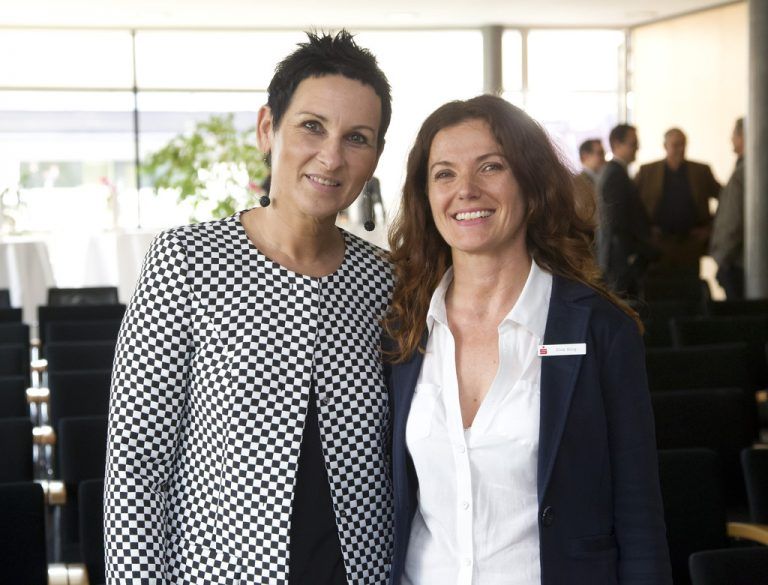 Rita Böhler (links) und Silvia König, Sparkasse Bregenz.