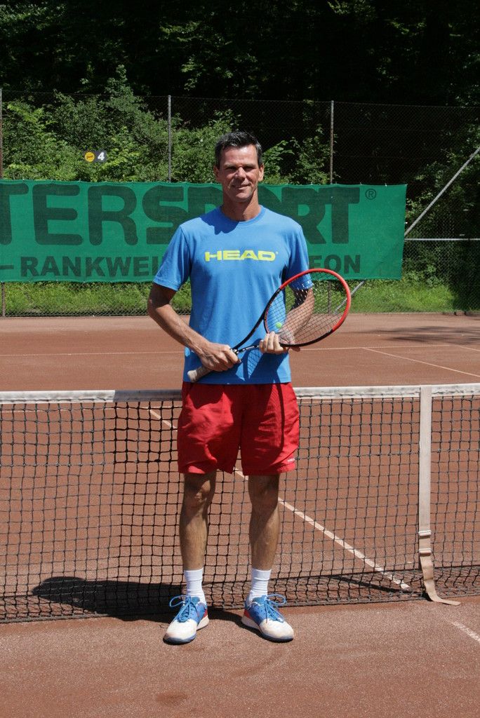 Seit sieben Jahren leitet Klaus Rottensteiner (47) die in Österreich einzigartige Tennisschule des TC BW Feldkirch. Foto: Daniela Fritz