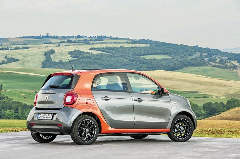 Smart Forfour: Vier Sitze auf 3,5 Metern Länge.