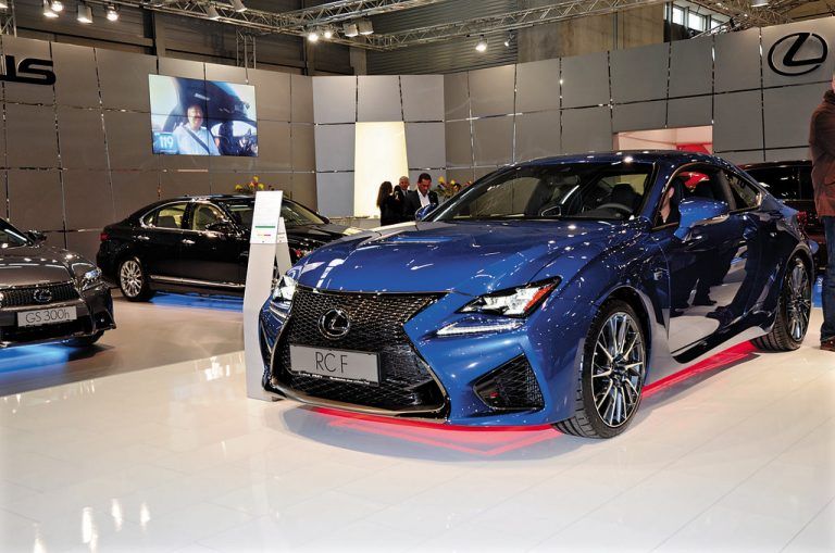 SportcoupéToyotas Nobelmarke Lexus zeigt in Wien als Österreich-Premiere das Sportcoupé RC F mit beeindruckenden 477 PS Leistung.