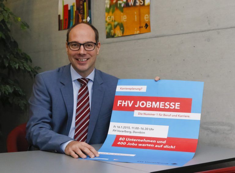 Stefan Fitz-Rankl ist seit Mai 2013 Geschäftsführer der FH Vorarlberg. Foto: VN/Paulitsch