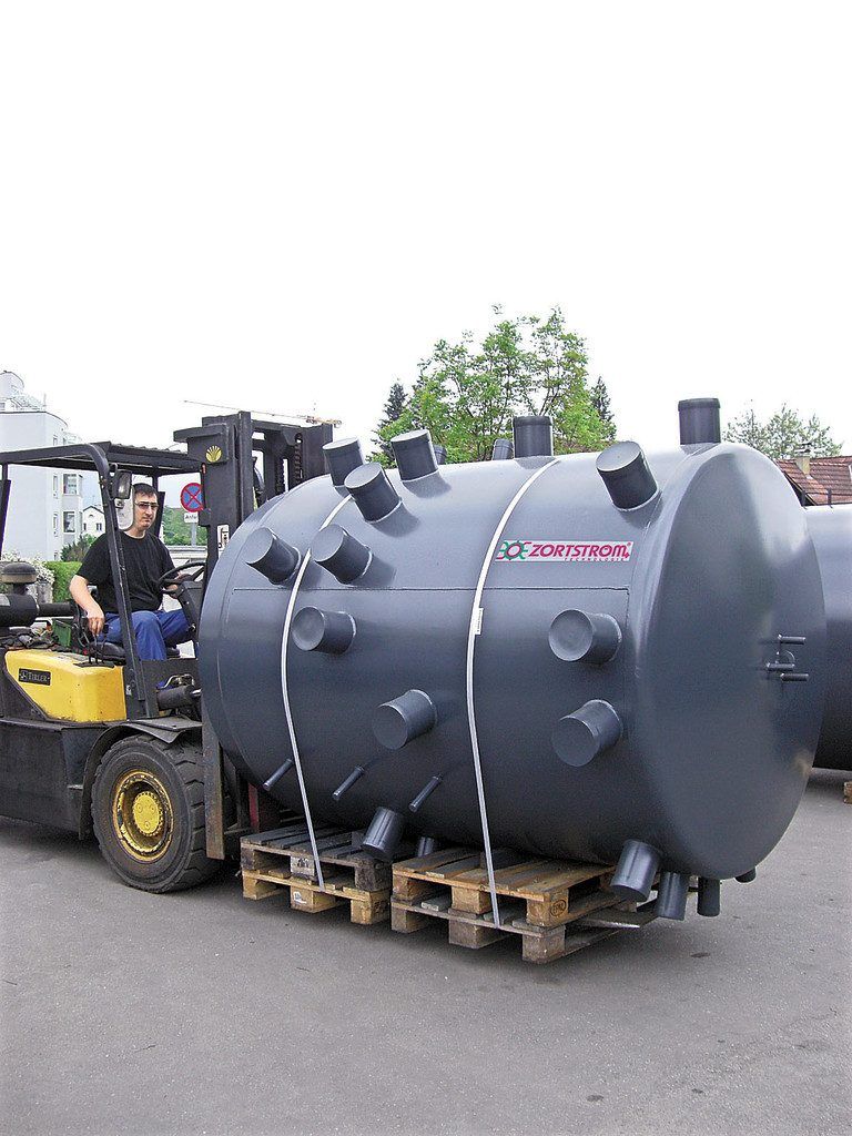 Technik von Zortström für den Frankfurter Hochhauskomplex. Übergeben wird die Anlage im Juli. Fotos: Zortea