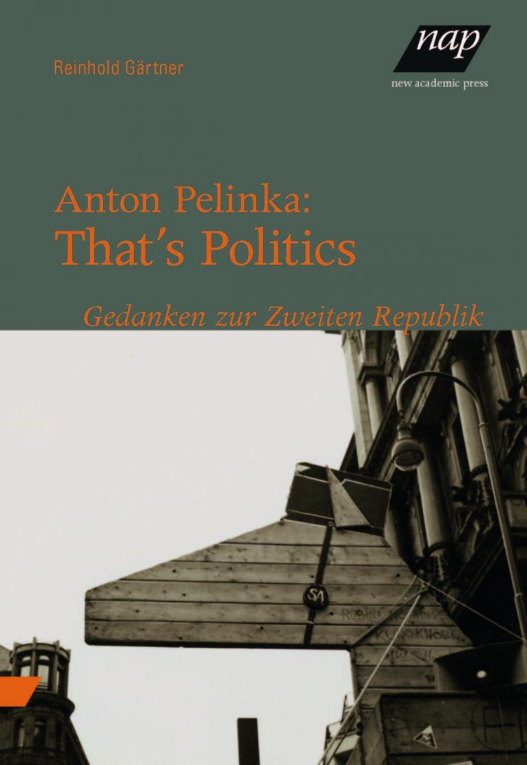 Anton Pelinka hat mit Reinhold Gärtner über die österreichische Politik gesprochen. Das Ergebnis gibt es nun zu kaufen.