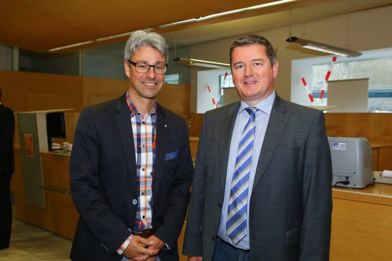 Timo Bereuter (links) und Jürgen Gabrielli, Oertli Werkzeuge.