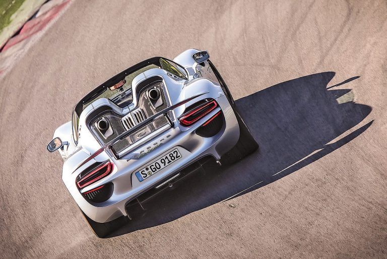 Traum auf Rädern: der neue Porsche 918 Spyder.