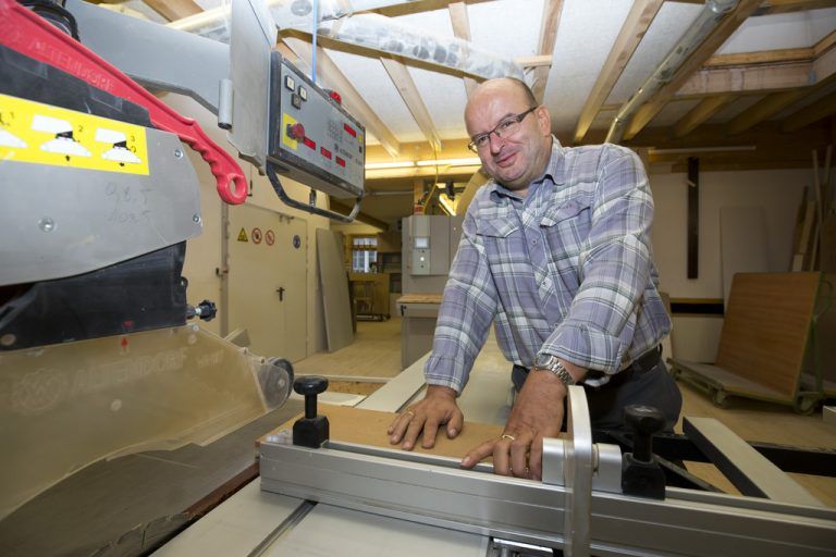 Ulrich Hagen baut auf gut ausgebildete Mitarbeiter und einen modernen Maschinenpark.