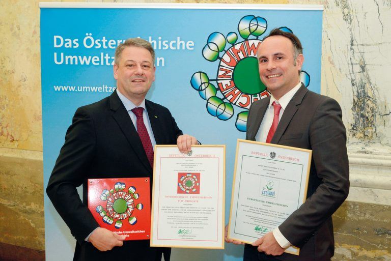 Umweltzeichenverleihung