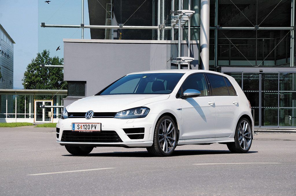 Unvernunft mit Spaßfaktor: 300 PS verpackt in einem VW Golf und mit Allrad versehen.