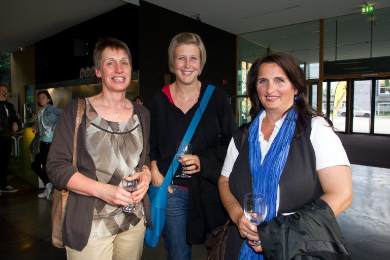 V. l.: Hanni Windhaber und Melanie Poppler, Gemeinderätinnen aus Lindenberg, Rosvita Hödl, Gemeinde Nenzing.