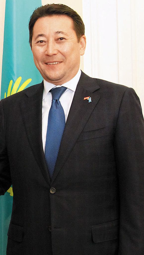 Verbringt Freizeit oft im Montafon: Botschafter Kariat Sarybay. Leiß