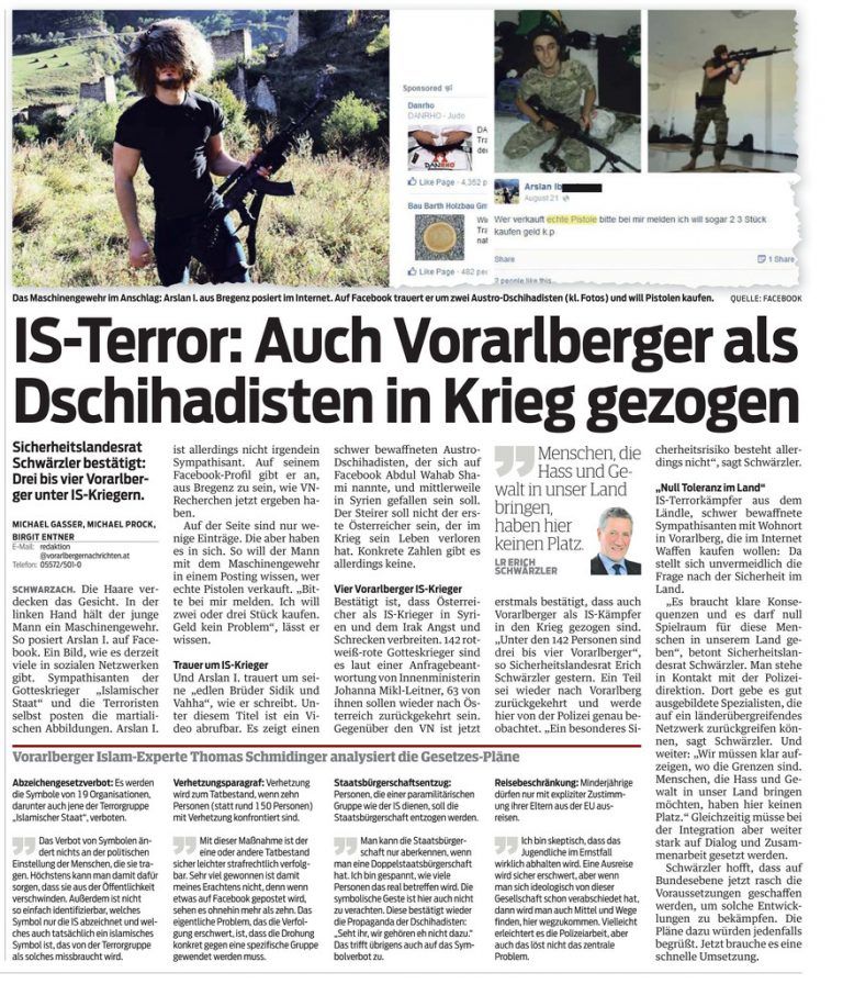 VN-Bericht vom 17. 9. 2014.