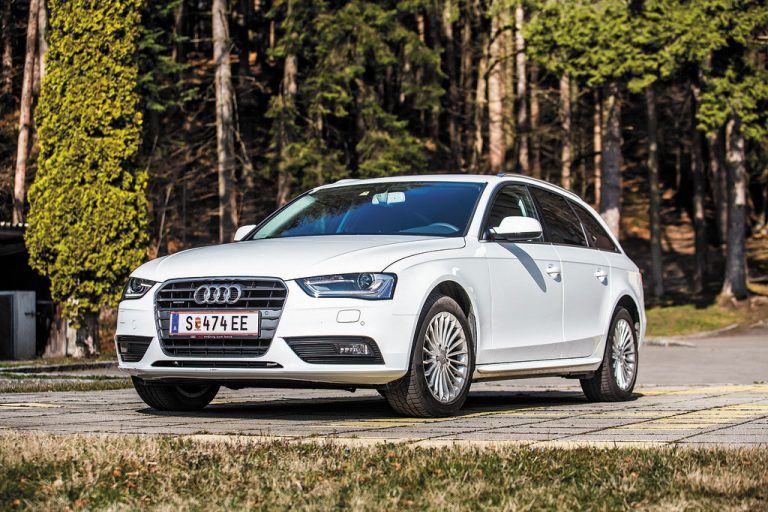 VN-Dauertester Audi A4 Avant: quattro-Antrieb sorgt für Sicherheit. Fotos: VN/Steurer