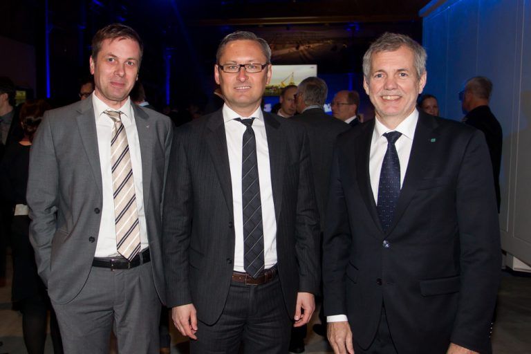 Volksbank-Direktor Gerhard Hamel (l.) und VLV-Direktor Robert Sturn.