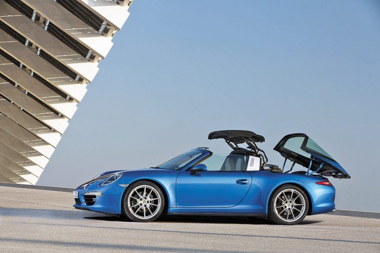 Vollautomatisch und innovativ: Targa-Dach.