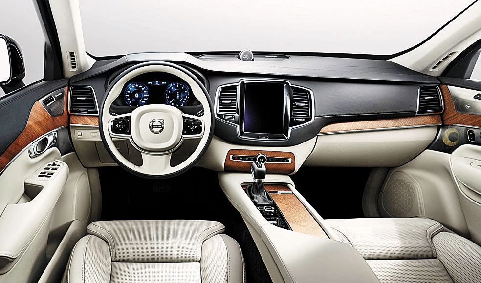 So sieht der XC 90 innen aus