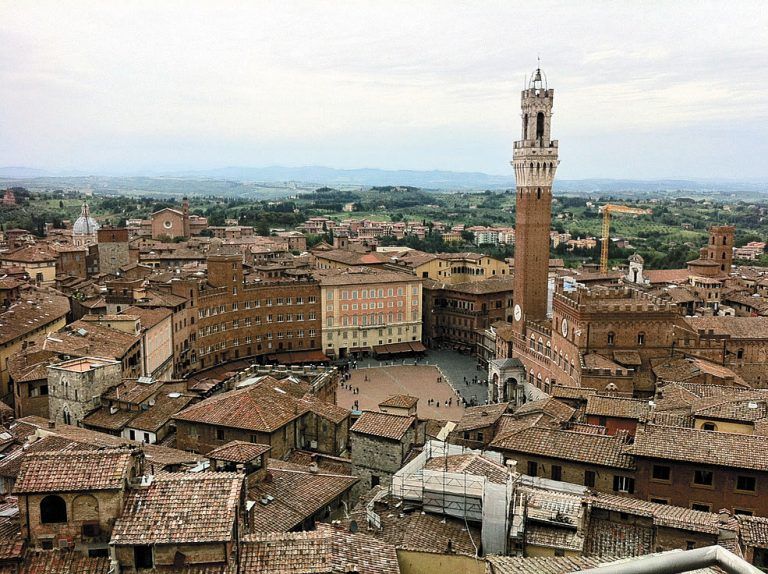 Vom Turm des Domes hat man einen tollen Blick über die ganze Stadt und auf den „Piazza del Campo“. Foto: beate rhomberg