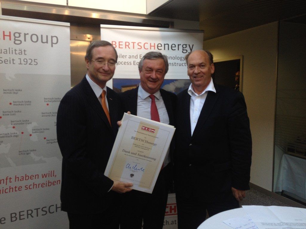 Zwei Fliegen auf einen Streich. Bertsch Energy eröffnet Niederlassung in Wien.